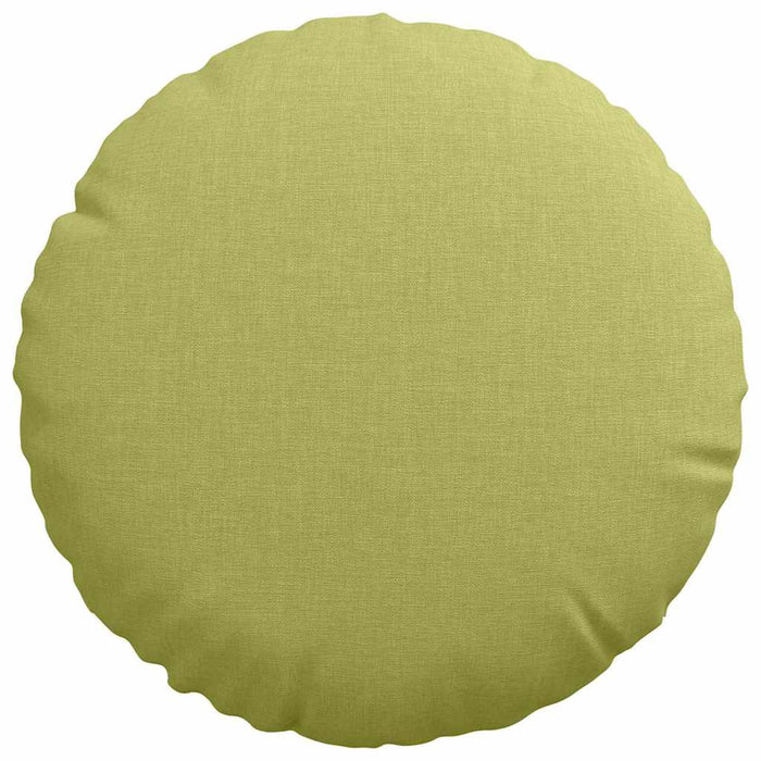 Perne de Șezut 2 pcs Verde deschis Ø30 x 13 cm țesătură - WALTI WALTI