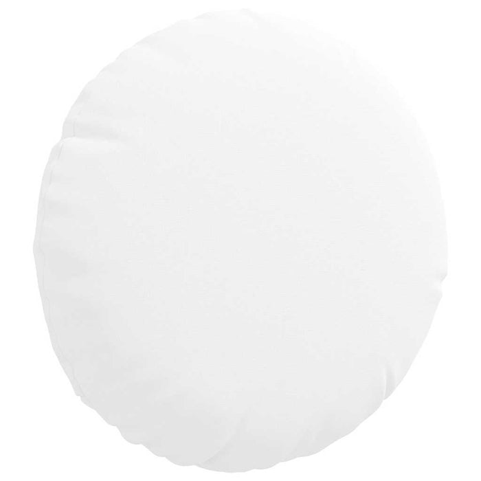 Perne de Șezut 2 pcs Alb Ø30 x 13 cm țesătură - WALTI WALTI