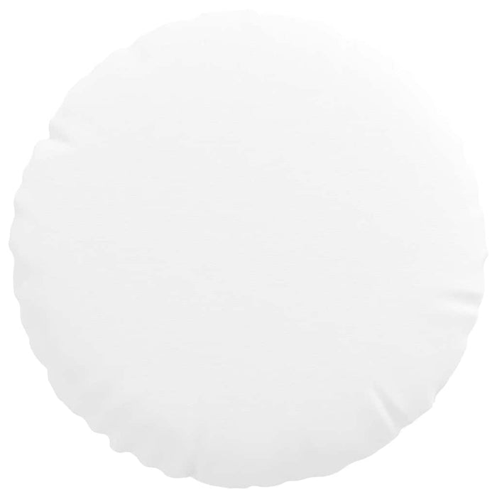 Perne de Șezut 2 pcs Alb Ø30 x 13 cm țesătură - WALTI WALTI