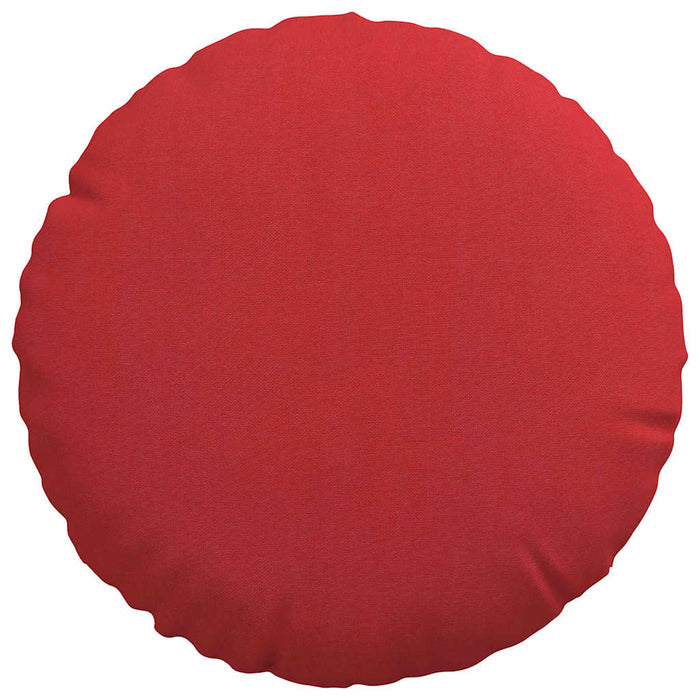 Perne de Șezut 2 pcs Roșu Ø30 x 13 cm țesătură - WALTI WALTI