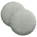 Perne de Șezut 2 pcs Gri deschis Ø 40 x 13 cm Catifea - WALTI WALTI