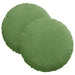 Perne de Șezut 2 pcs Verde deschis Ø 40 x 13 cm Catifea - WALTI WALTI