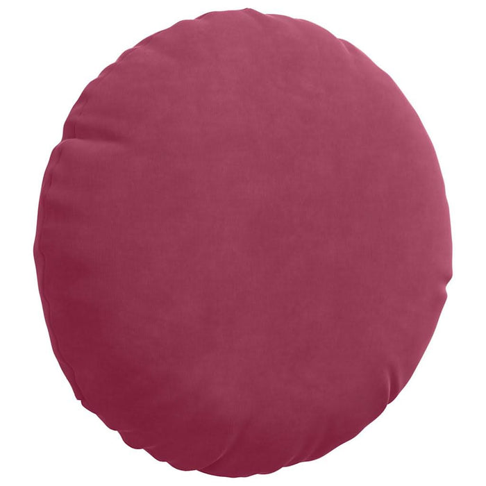 Perne de Șezut 2 pcs Roșu Vin Ø 40 x 13 cm Catifea - WALTI WALTI