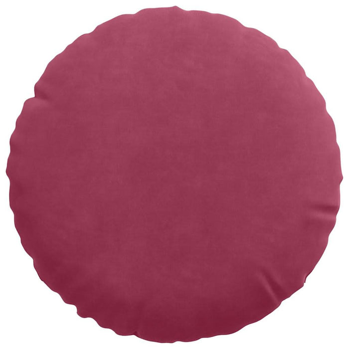 Perne de Șezut 2 pcs Roșu Vin Ø 40 x 13 cm Catifea - WALTI WALTI