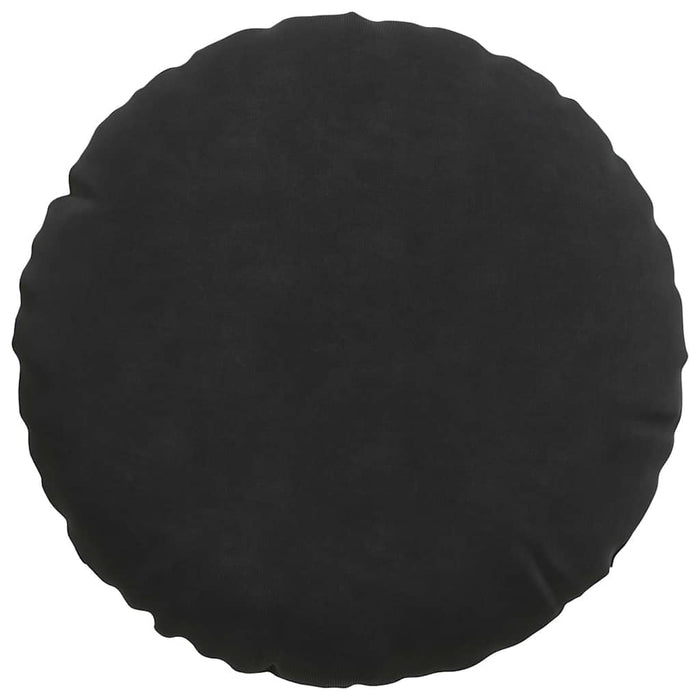 Perne de Șezut 2 pcs Negru Ø 40 x 13 cm Catifea - WALTI WALTI