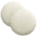 Perne de Șezut 2 pcs Crem Ø 40 x 13 cm Catifea - WALTI WALTI
