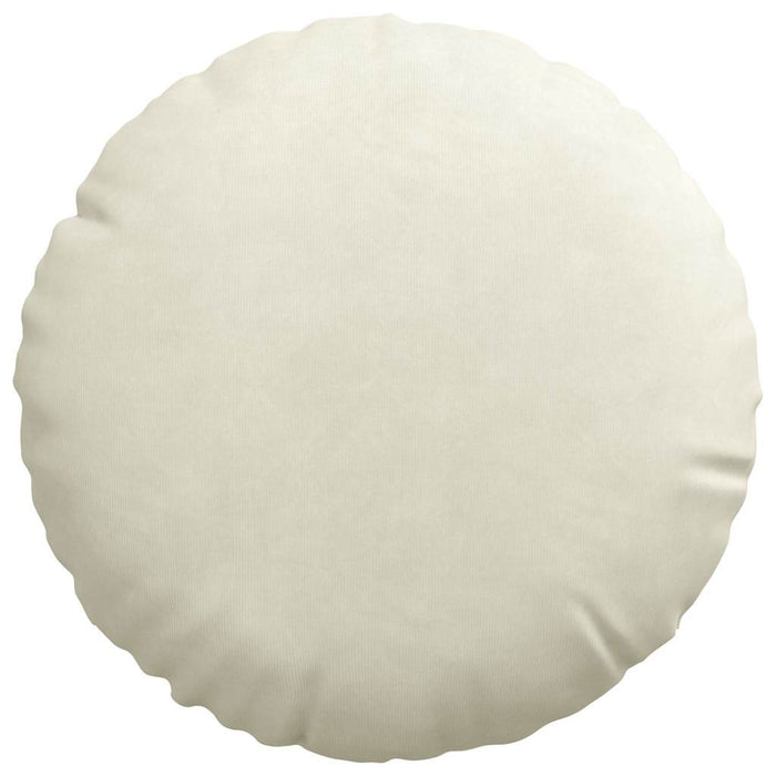 Perne de Șezut 2 pcs Crem Ø 40 x 13 cm Catifea - WALTI WALTI