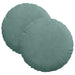 Perne de Șezut 2 pcs Verde Mării Ø 40 x 13 cm Catifea - WALTI WALTI