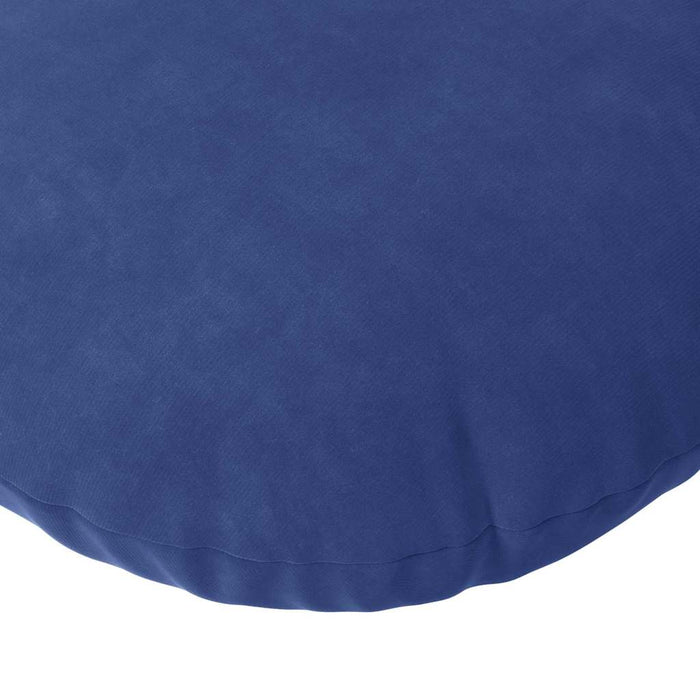 Perne de Șezut 2 pcs Albastru Poliție Ø 40 x 13 cm Catifea - WALTI WALTI