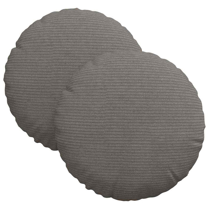 Perne de Șezut 2 pcs Gri deschis Ø 30 x 13 cm - WALTI WALTI