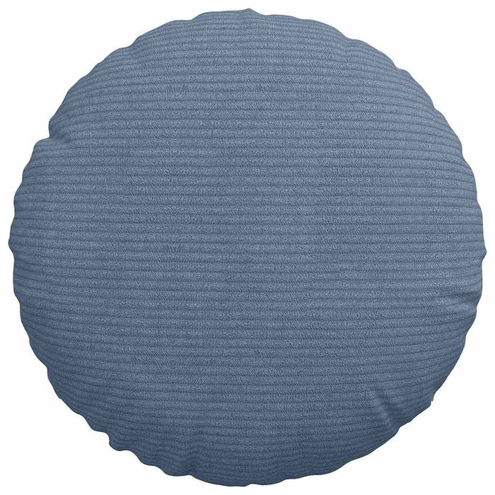 Perne de Șezut 2 pcs albastru Ø 30 cm Țesătură din corduroy - WALTI WALTI