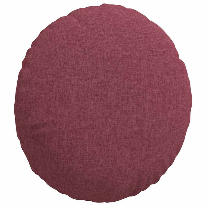 Perne de Șezut 2 pcs Roșu Vin Ø40 x 13 cm țesătură - WALTI WALTI