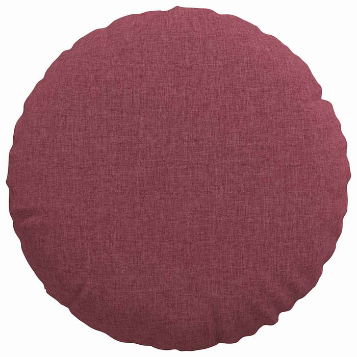 Perne de Șezut 2 pcs Roșu Vin Ø40 x 13 cm țesătură - WALTI WALTI
