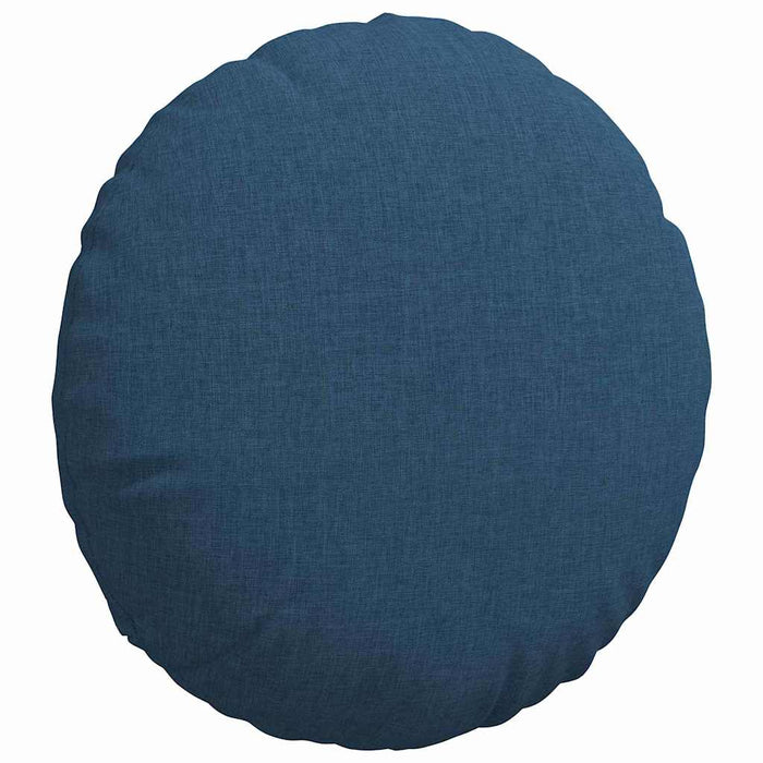 Perne de Șezut 2 pcs albastru Ø40 x 13 cm țesătură - WALTI WALTI