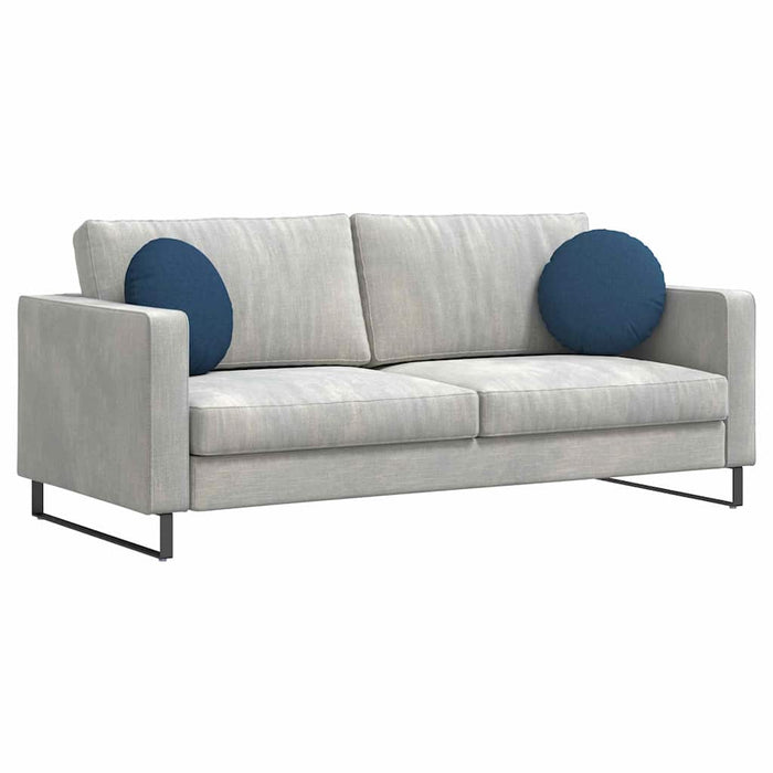 Perne de Șezut 2 pcs albastru Ø40 x 13 cm țesătură - WALTI WALTI