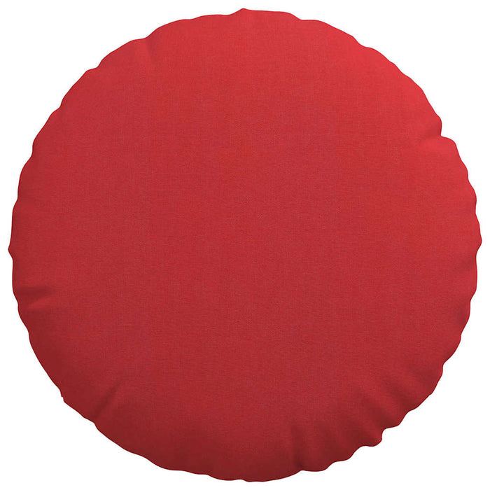 Perne de Șezut 2 pcs Roșu Ø40 x 13 cm țesătură - WALTI WALTI