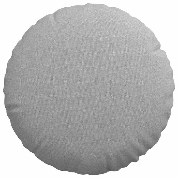 Perne de Șezut 2 pcs Gri nori Ø40 x 13 cm țesătură - WALTI WALTI