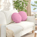Perne de Șezut 2 pcs Roz Ø40 x 13 cm țesătură - WALTI WALTI
