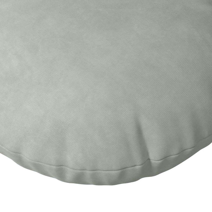 Perne de Șezut 2 pcs Gri deschis Ø 40 x 13 cm Catifea - WALTI WALTI