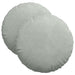 Perne de Șezut 2 pcs Gri deschis Ø 40 x 13 cm Catifea - WALTI WALTI