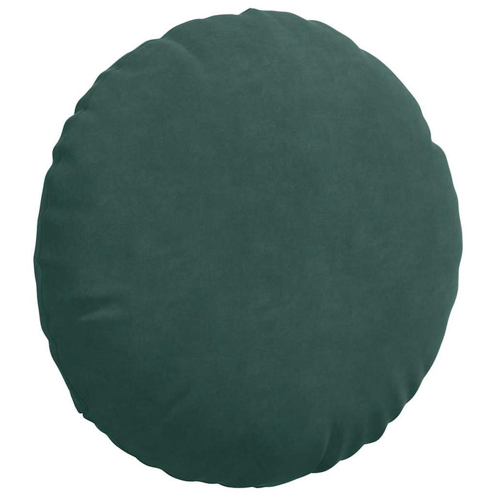 Perne de Șezut 2 pcs Verde închis Ø 40 x 13 cm Catifea - WALTI WALTI