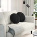 Perne de Șezut 2 pcs Negru Ø 40 x 13 cm Catifea - WALTI WALTI