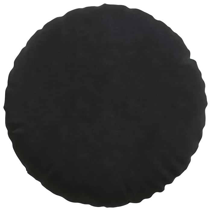 Perne de Șezut 2 pcs Negru Ø 40 x 13 cm Catifea - WALTI WALTI