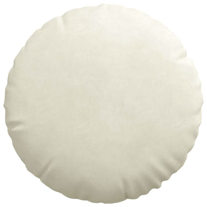Perne de Șezut 2 pcs Crem Ø 40 x 13 cm Catifea - WALTI WALTI