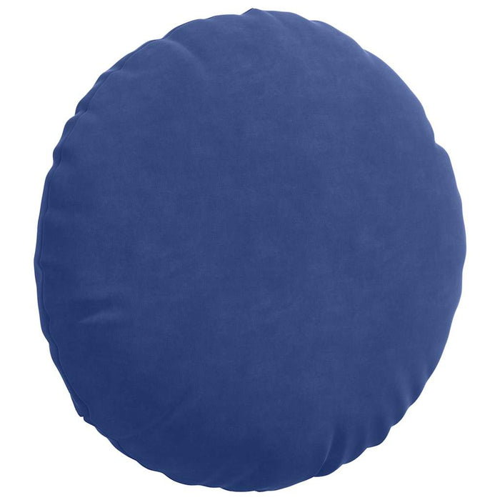 Perne de Șezut 2 pcs Albastru Poliție Ø 40 x 13 cm Catifea - WALTI WALTI