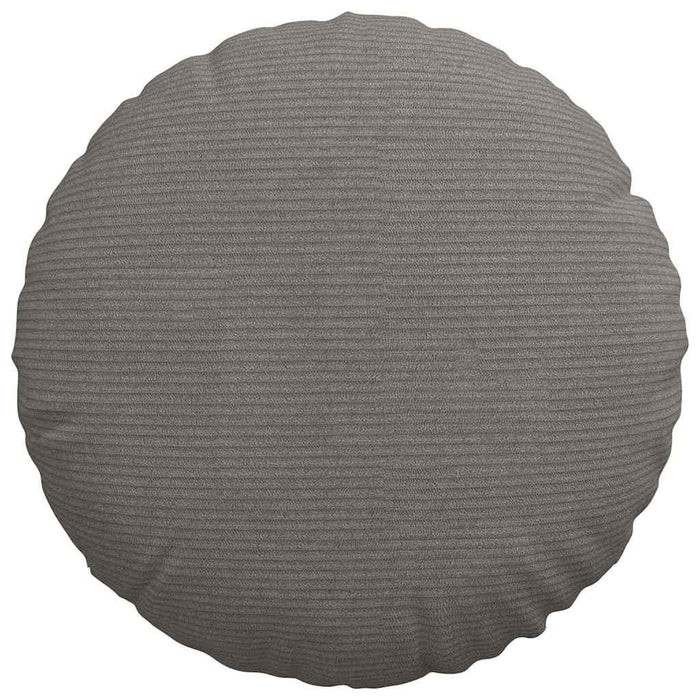 Perne de Șezut 2 pcs Gri deschis Ø 40 cm Țesătură din corduroy - WALTI WALTI