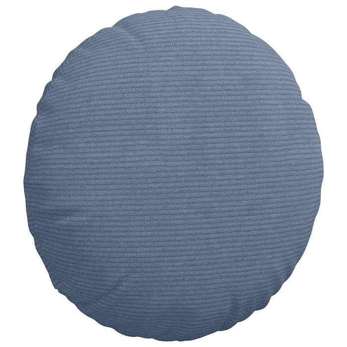 Perne de Șezut 2 pcs albastru Ø 40 cm Țesătură din corduroy - WALTI WALTI