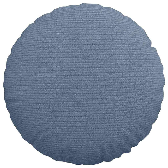 Perne de Șezut 2 pcs albastru Ø 40 cm Țesătură din corduroy - WALTI WALTI