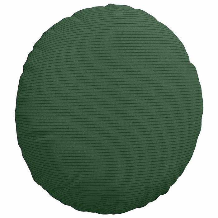 Perne de Șezut 2 pcs Verde închis Ø 40 cm Țesătură din corduroy - WALTI WALTI