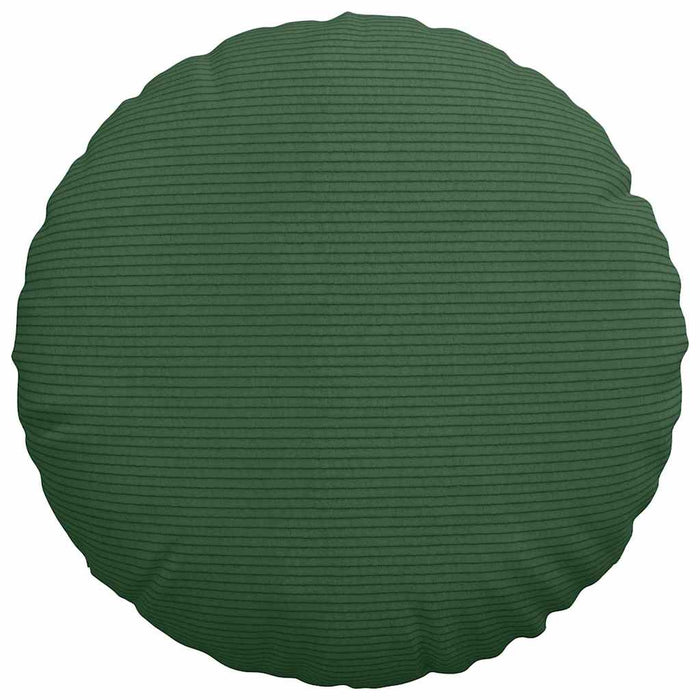 Perne de Șezut 2 pcs Verde închis Ø 40 cm Țesătură din corduroy - WALTI WALTI