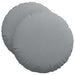 Perne de Șezut 2 pcs Gri deschis Ø50 x 19 cm țesătură - WALTI WALTI