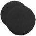 Perne de Șezut 2 pcs Negru Ø50 x 19 cm țesătură - WALTI WALTI