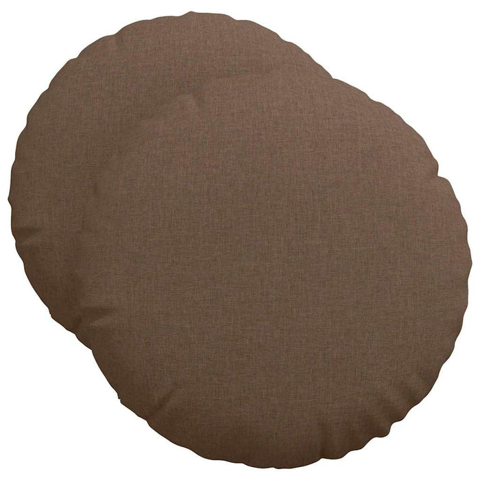 Perne de Șezut 2 pcs Maro Ø50 x 19 cm țesătură - WALTI WALTI