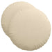 Perne de Șezut 2 pcs Crem Ø50 x 19 cm țesătură - WALTI WALTI