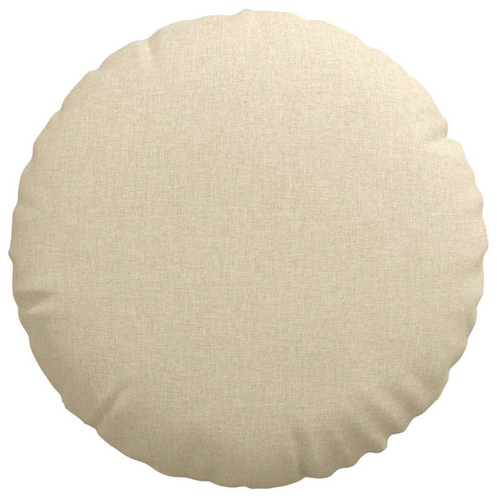 Perne de Șezut 2 pcs Crem Ø50 x 19 cm țesătură - WALTI WALTI
