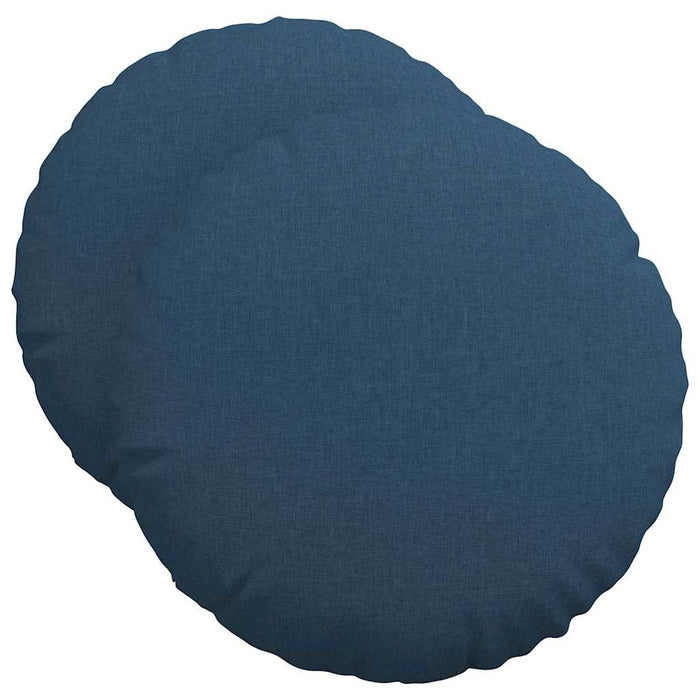 Perne de Șezut 2 pcs albastru Ø50 x 19 cm țesătură - WALTI WALTI