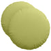 Perne de Șezut 2 pcs Verde deschis Ø50 x 19 cm țesătură - WALTI WALTI