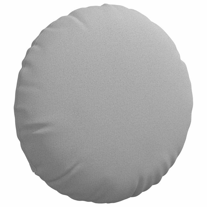 Perne de Șezut 2 pcs Gri nori Ø50 x 19 cm țesătură - WALTI WALTI