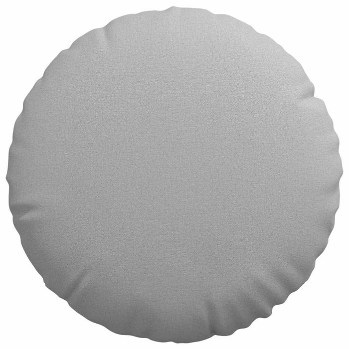 Perne de Șezut 2 pcs Gri nori Ø50 x 19 cm țesătură - WALTI WALTI