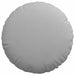 Perne de Șezut 2 pcs Gri nori Ø50 x 19 cm țesătură - WALTI WALTI