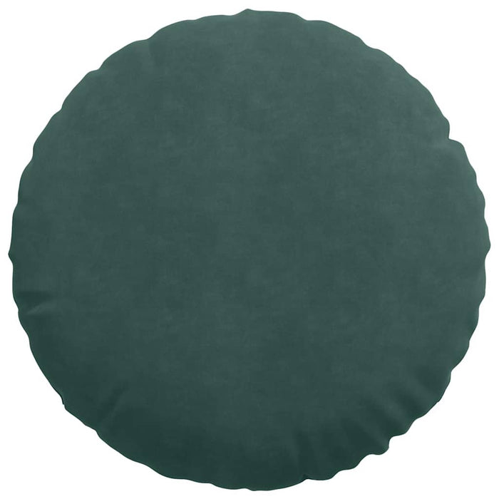 Perne de Șezut 2 pcs Verde închis Ø 40 x 13 cm Catifea - WALTI WALTI