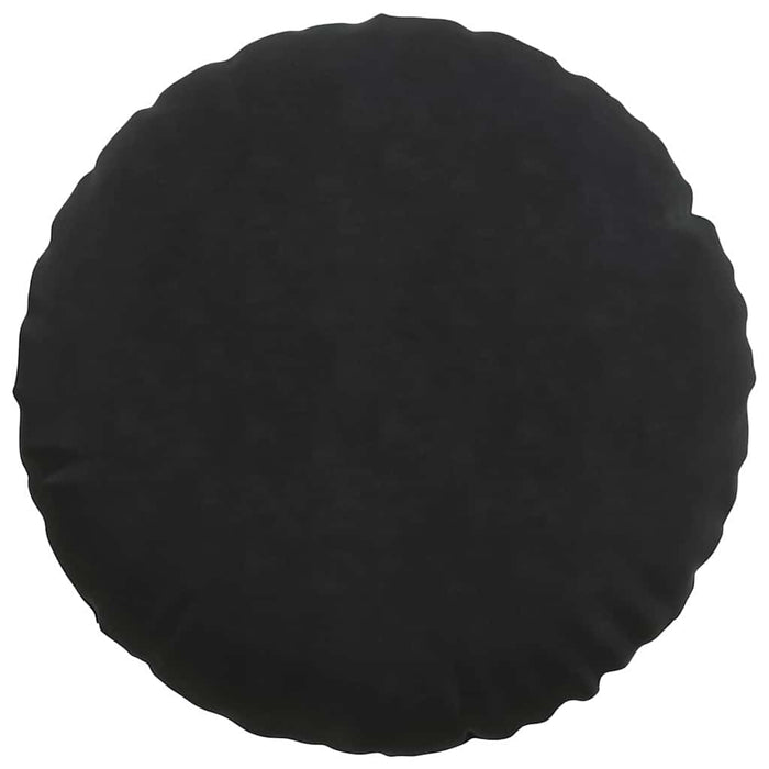 Perne de Șezut 2 pcs Negru Ø 40 x 13 cm Catifea - WALTI WALTI