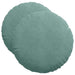 Perne de Șezut 2 pcs Verde Mării Ø 40 x 13 cm Catifea - WALTI WALTI