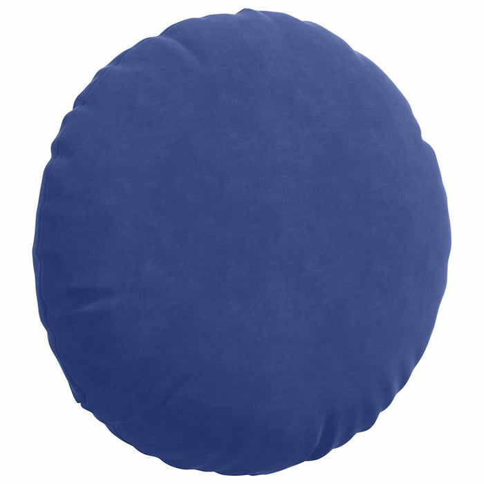 Perne de Șezut 2 pcs Albastru Poliție Ø 40 x 13 cm Catifea - WALTI WALTI