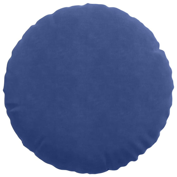 Perne de Șezut 2 pcs Albastru Poliție Ø 40 x 13 cm Catifea - WALTI WALTI