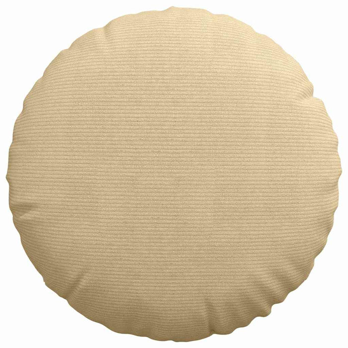 Perne de Șezut 2 pcs Gri Verde Ø 50 cm Țesătură din corduroy - WALTI WALTI
